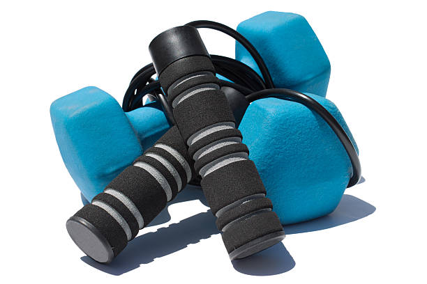 istock Jump Rope with Dumbbells 496260731