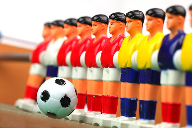istock Foosball. football table 496260912
