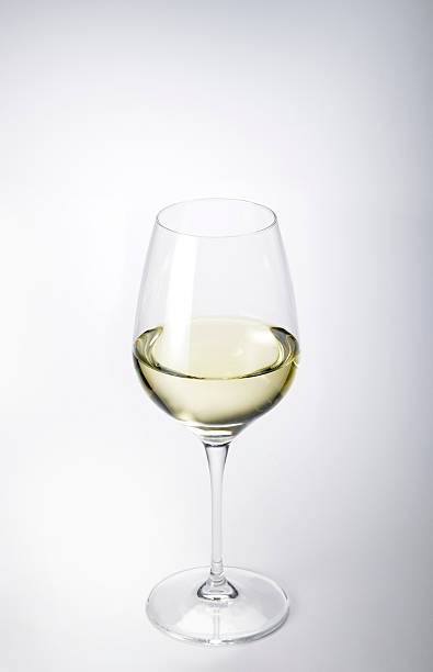 verre de vin blanc - flux design photos et images de collection