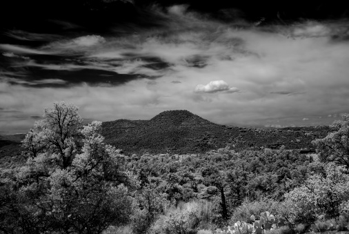 Red Rock country mountains surrounding Sedona Arizona