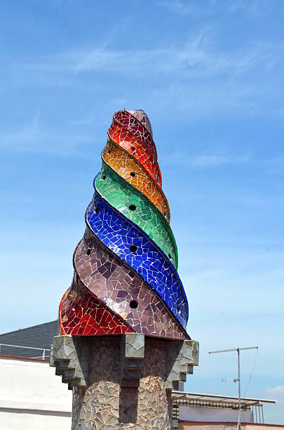 Colored Mosaics of Antonio Gaudi