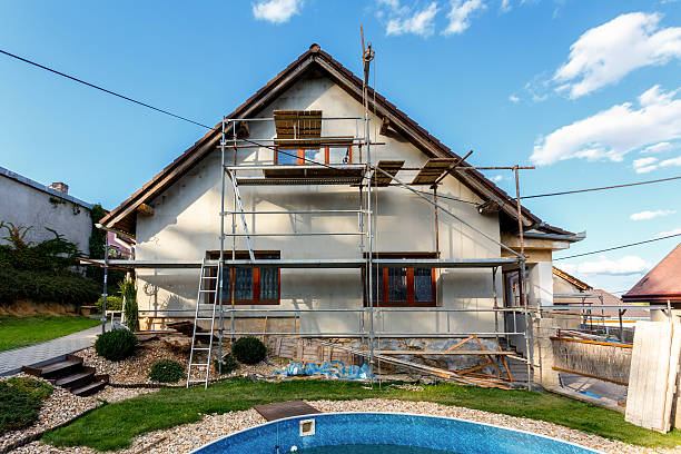 istock Construction or repair of the rural house 496263501