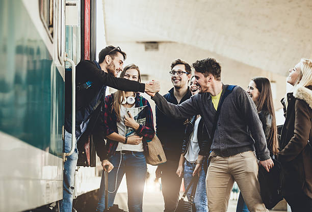 istock Teenagers on the railway station 496263678