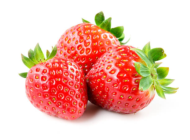 istock Strawberry. Berries isolated on white background. 496264693