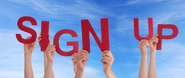 istock Hands Holding Sign Up in the Sky 496265211