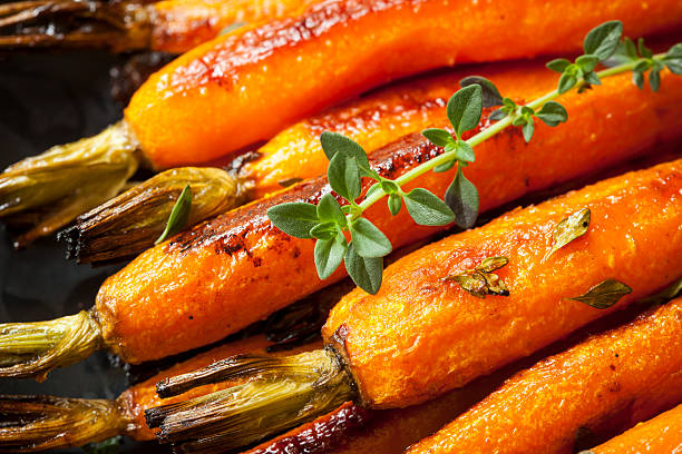 istock Roasted Baby Carrots with Thyme 496266667