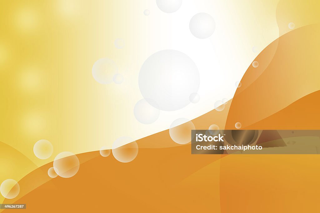 Прозрачной пузыри на оранжевом фоне - Стоковые фото Абстрактный роялти-фри