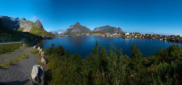 Norvegian Landscape - Lofoten stock photo