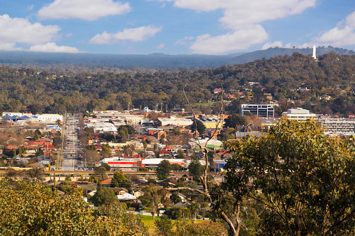 The regional city of Albury, NSW, Australia.