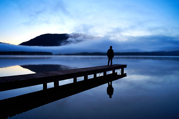istock Contemplation At Lake Kaniere 496268838