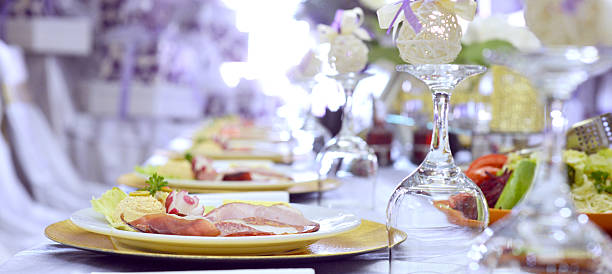 istock Meat delicatessen plate in a restaurant 496277360