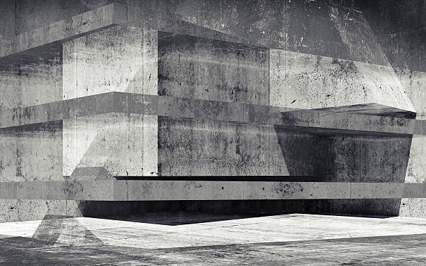istock Abstract dark gray grungy concrete background 496281394