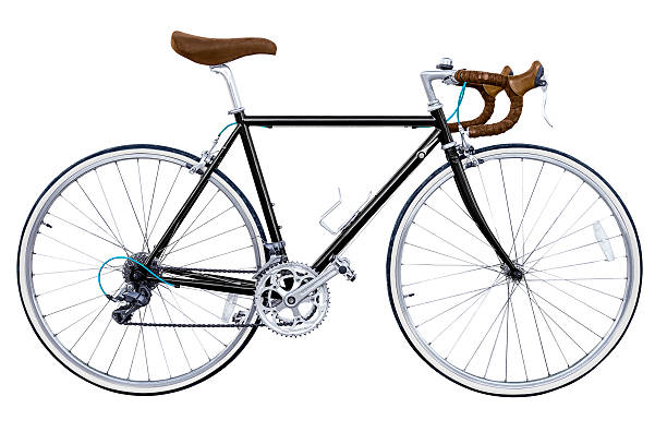 istock vintage white road bike isolated 496283494