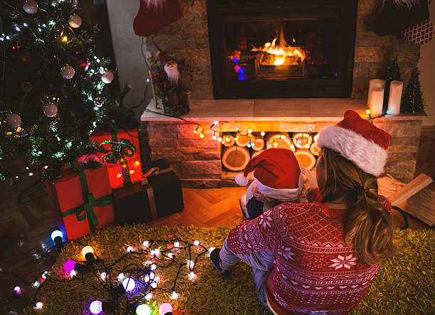 istock Waiting for Santa Claus on Christmas night 496284072