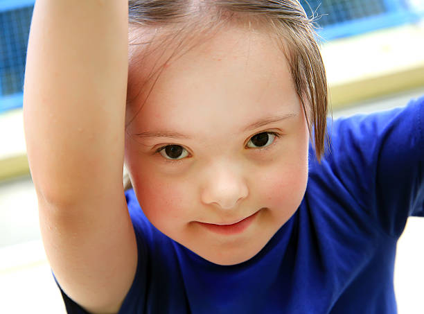 istock Little girl have fun on stadium 496286402