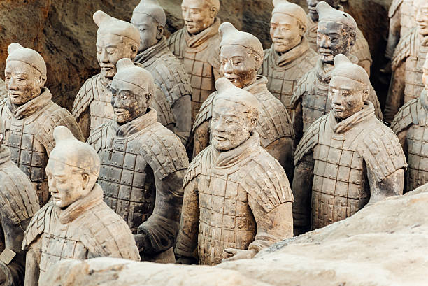 istock Terracotta Warriors in Xian, China 496290250
