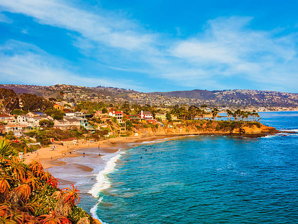 Laguna Beach coastline,Pacific Ocean,Rte 1,Orange County,CA