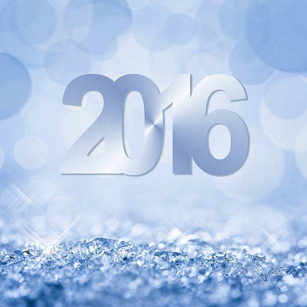 istock 2016 blue snow and bokeh square greeting card 496306610