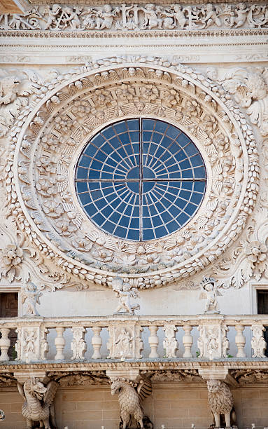 istock Rose Window, Basilica di Santa Croce, Lecce – Italy 496307627