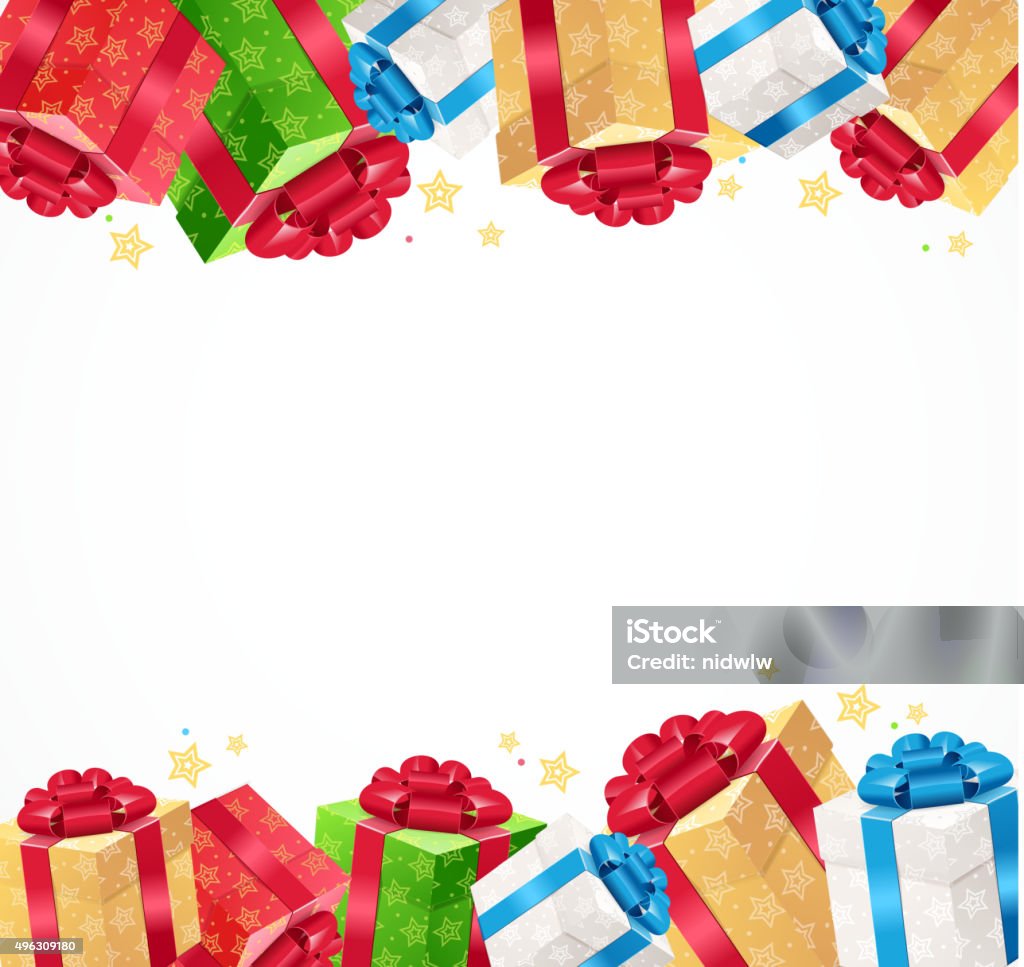 Fun Present Background Present Background Vector Stock Illustration - Download Image Now ...