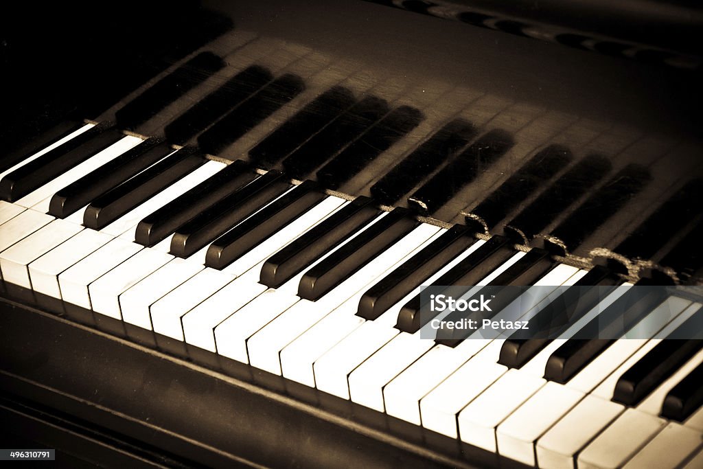 Close-up of piano keys close-up of piano keys Acoustic Music Stock Photo