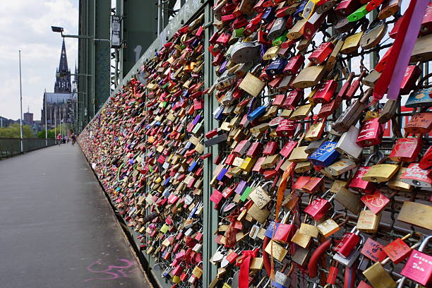 istock Cologne Hohenzollern Bridge for Lovers 496313068