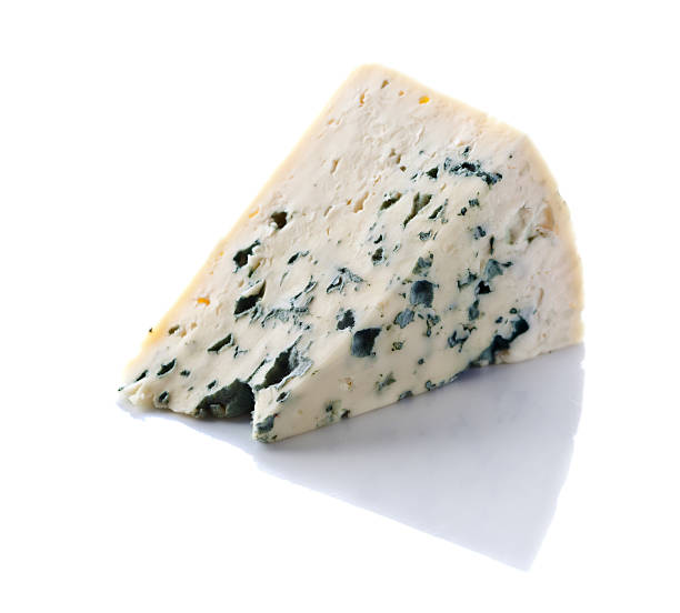 istock Gorgonzola cheese isolated on white 496313758