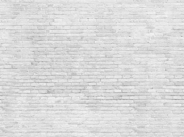 istock Empty part of white painted brick wall 496318810