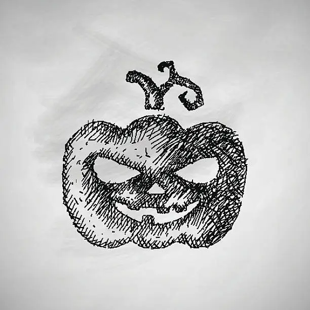 Vector illustration of pumpkin icon