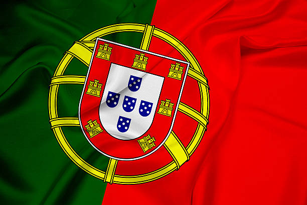 istock Waving Portugal Flag 496349369
