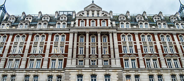 Typical London Victorian Architecture Typical London Victorian Architecture window chimney london england residential district stock pictures, royalty-free photos & images