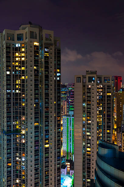 istock Hong Kong by night 496349479