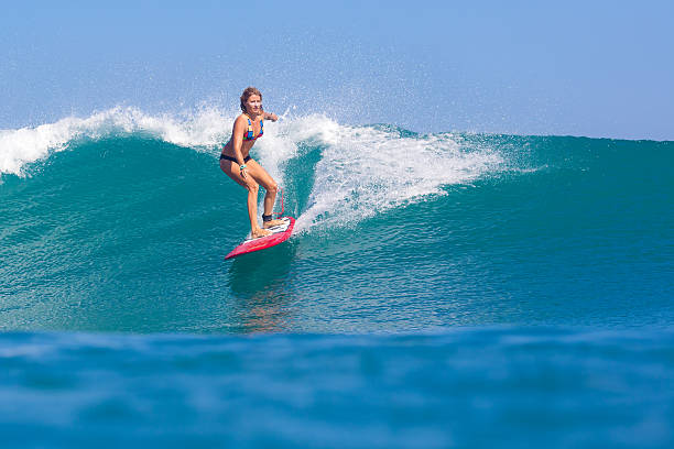 istock Surfing a Wave. Bali Island. Indonesia. 496349795