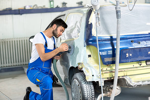 istock polishing on body car 496350610