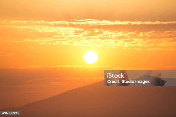 Sun Rising Stock Photo - Download Image Now - Abstract, Backgrounds, Circle