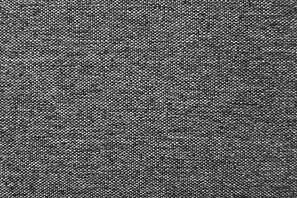 istock Dark  gray natural linen fabric texture for the background. 496351535
