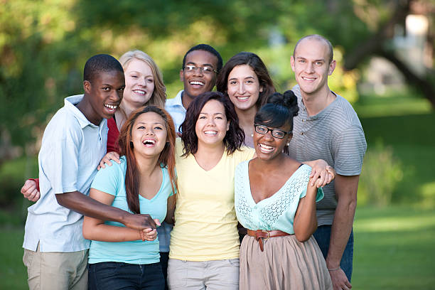 istock Teenagers Standing Together Outside 496351694