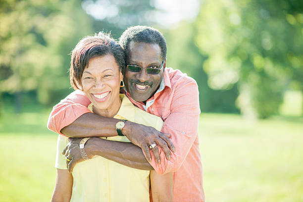 istock Husband and Wife Together at the Park 496352826
