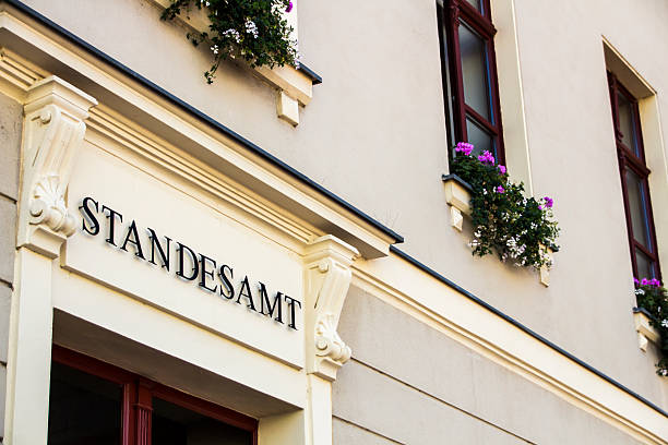 istock Civil registry office in Crimmitschau, Germany, 2015 496352842