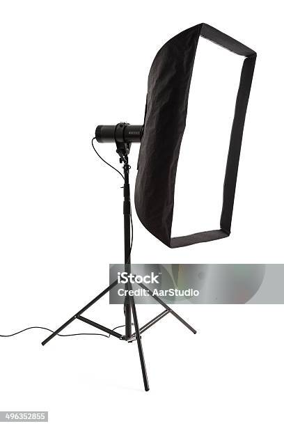 Studio Strobe Stock Photo - Download Image Now - Computer Cable, Copy Space, Cut Out