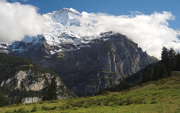 istock Spectacular mountain views surrounding Murren (Berner Oberland, Switzerland) 496353114