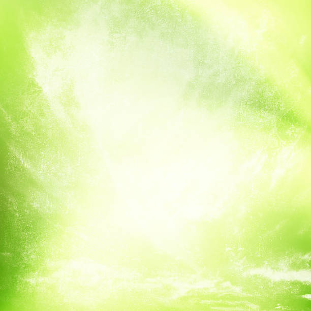 istock Grunge background in green and beige color 496353445