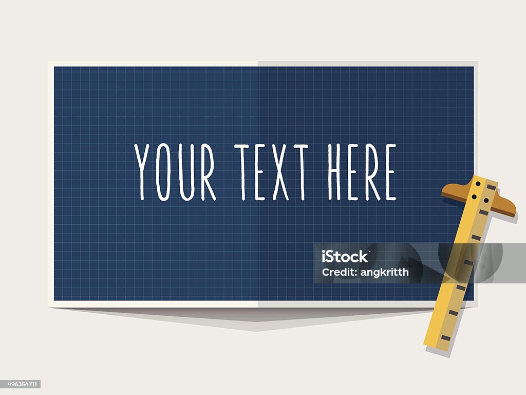 Paper Ruler Background Graph Paper With Ruler Vector Illustration Stock Illustration ...