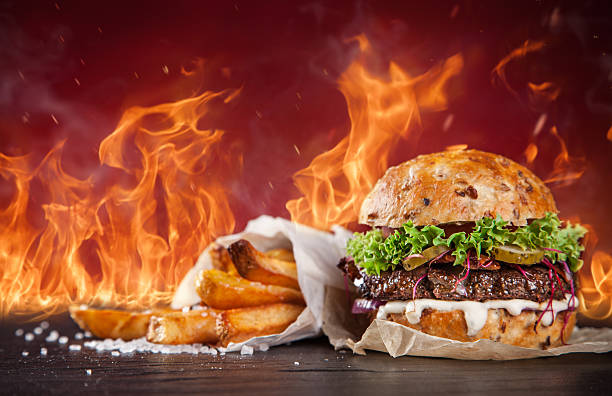 istock Delicious hamburgers 496356280