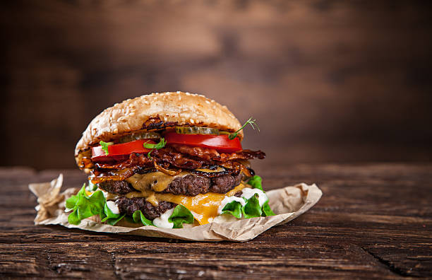 istock Delicious hamburgers 496356488
