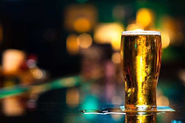 istock Pint of Beer on Bar 496360918