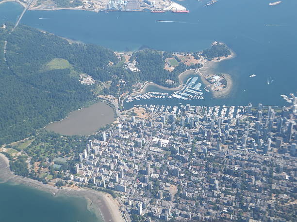 istock Vancouver Downtown and Stanley Park Aerial view 496377712
