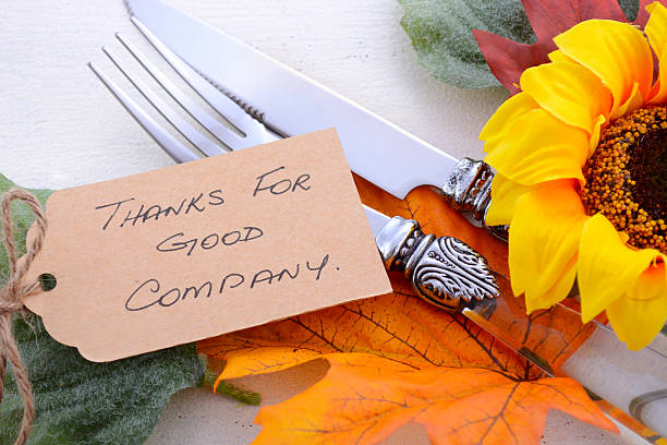 istock Happy Thanksgiving background with decorated borders. 496380742