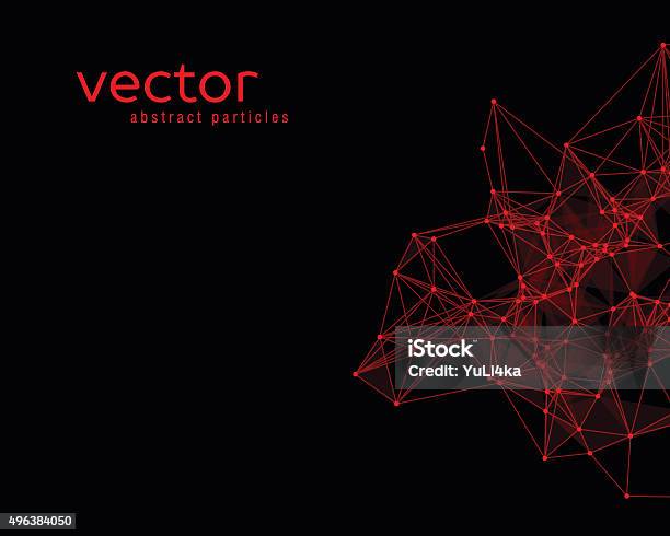 Abstract Particles Vector Vector Abstract Particles Stock Illustration - Download Image Now ...