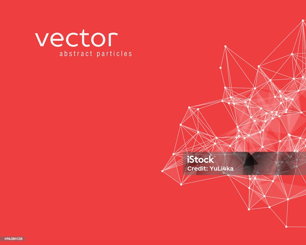 Vector Abstract Particles Stock Illustration - Download Image Now ...